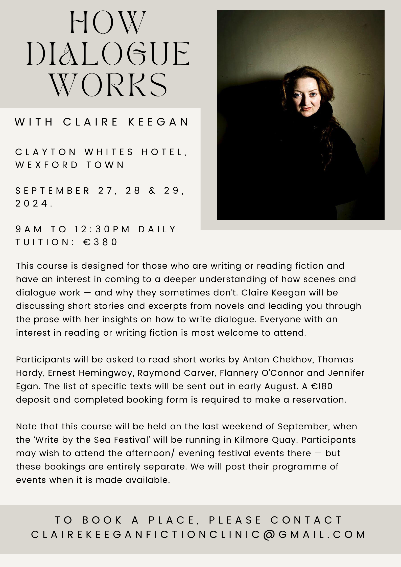 How-Dialogue-Works-2 | Claire Keegan Fiction Writing Courses